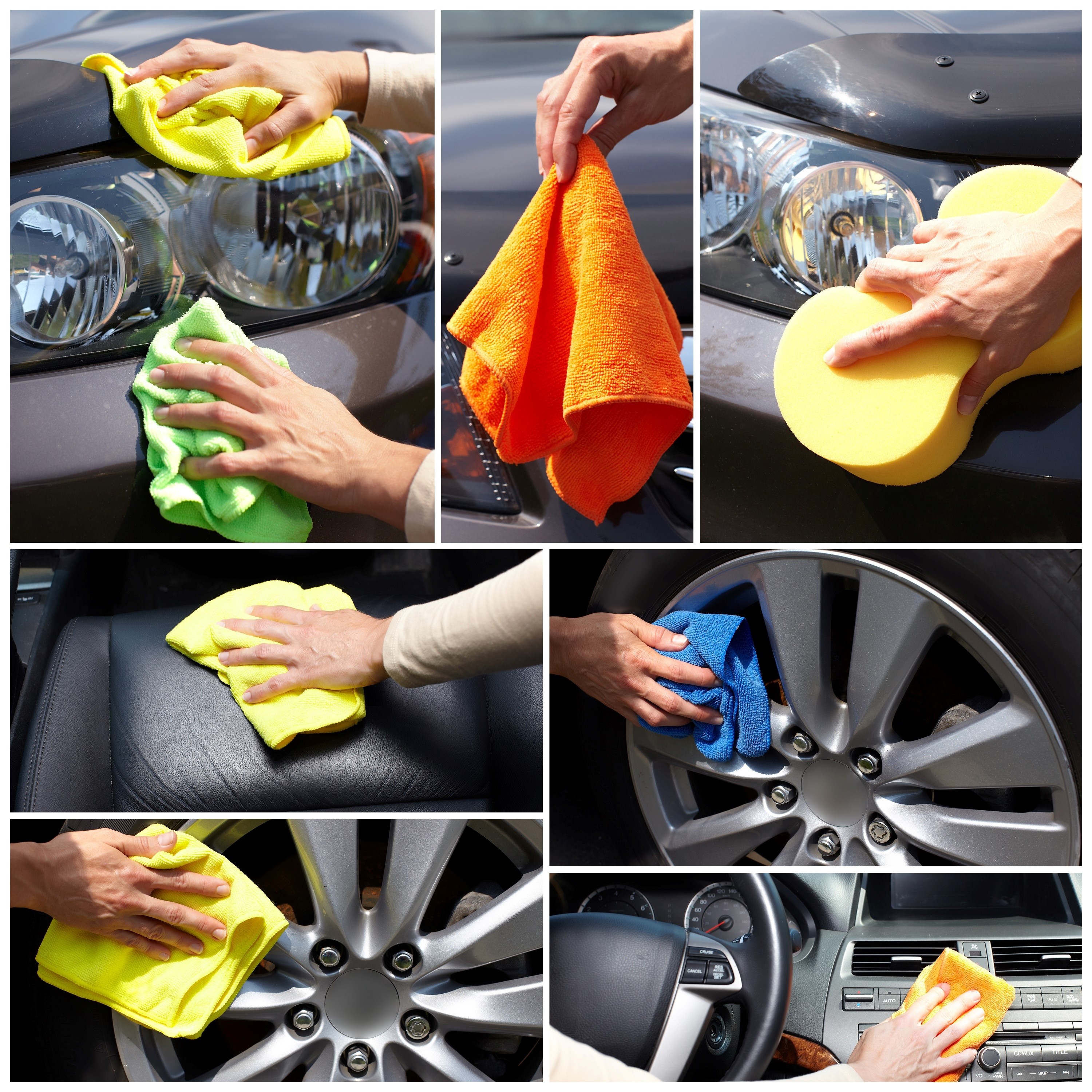 Different Cleaning Towels for Cars